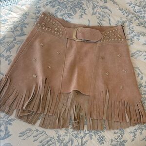 Understated Leather x Revolve Paris Texas Skirt